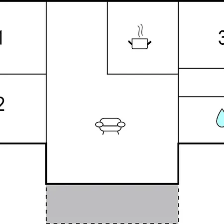 別荘 In With Kitchen *